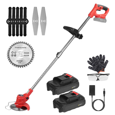 Cordless Electric Lawn Mower Kit – Rechargeable & Lightweight