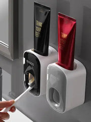 Automatic wall-mounted bathroom toothpaste holder Doxrek