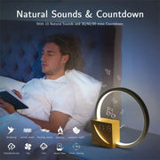 Bedside Lamp With Natural Sounds &  Alarm Clock Doxrek