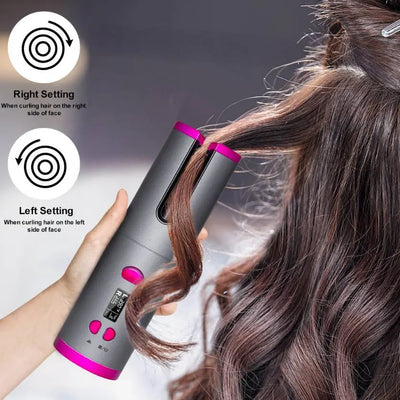 Cordless USB curling iron Doxrek