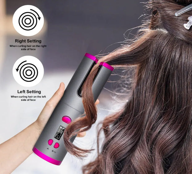 Cordless USB curling iron Doxrek