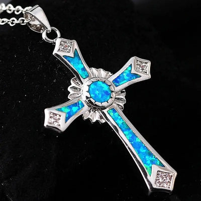 Epoxy cross pendant Doxrek