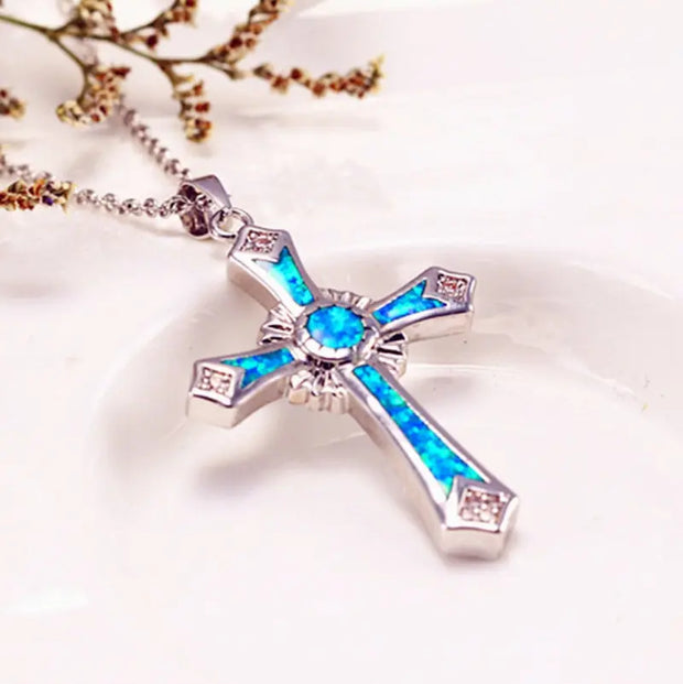 Epoxy cross pendant Doxrek