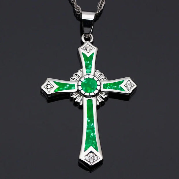 Epoxy cross pendant Doxrek