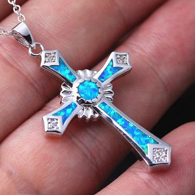 Epoxy cross pendant Doxrek