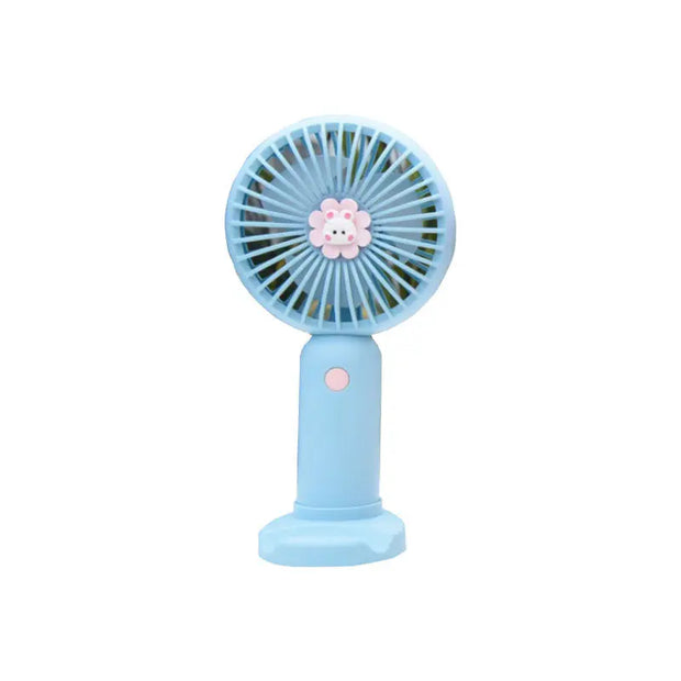 Flowers Mini Handheld Fan Summer Portable Doxrek