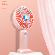 Flowers Mini Handheld Fan Summer Portable Doxrek