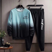 Men's Loose Crew Neck Top Doxrek