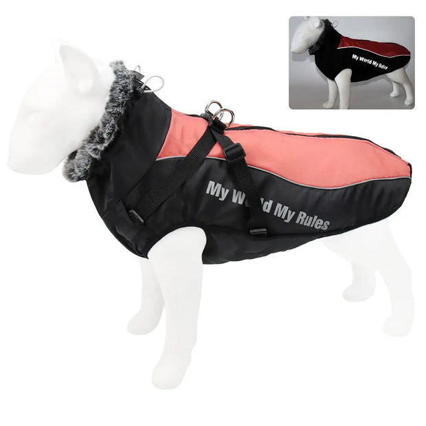 Pet Warm Reflective Padded Coat Doxrek