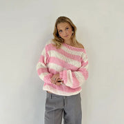 Pullover Sweater Versatile For Women Doxrek