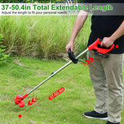 Cordless Electric Lawn Mower Kit – Rechargeable & Lightweight
